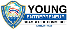 โลโก้ YEC หอการค้ารุ่นใหม่ จังหวัดปทุมธานี สมาคมที่ RADA Richness เป็นสมาชิก