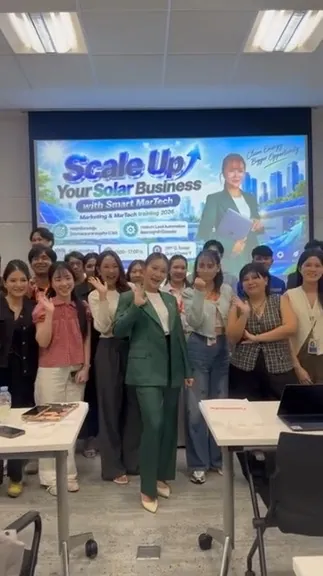 บรรยากาศการอบรม ขาย Solar ให้โต…ต้องมากกว่าแค่มีสินค้า!